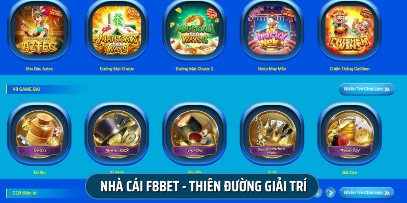 Nhà cái F8bet - Thiên đường giải trí cá độ trực tuyến hàng đầu