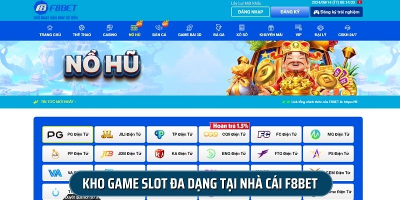 Sảnh Slot game được yêu thích bởi đông đảo bet thủ