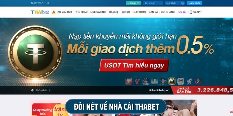 Thabet là một trong những nền tảng giải trí uy tín